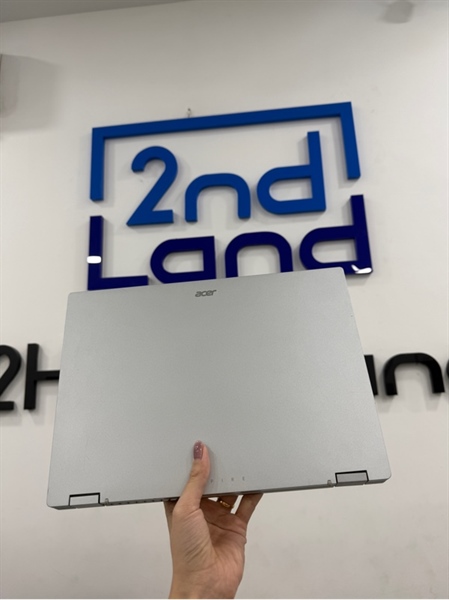 Laptop Acer Aspire A3SP14-31PT (spin 14) - i3-N305 - 8/512GB SSD - Màn cảm ứng - Màu bạc - Pin 100% chu kì sạc 127 - Ngoại hình 98% - Màn hồng nhẹ , tróc touchpad - Kèm sạc