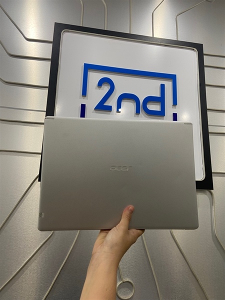 Laptop Acer Aspire A514-52 - i3-10110U - Ram 4/256GB SSD - Pin 77% - Màu bạc - Ngoại hình: 97% - Body - Kèm sạc