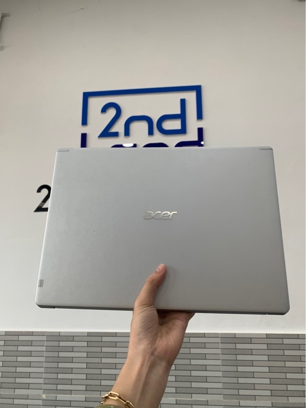 Laptop Acer Aspire A514-53G - i5 1035G1 - 8GB/512GB - Màu bạc - Pin 75% - Ngoại hình: 97% - Màn ám xanh - Kèm sạc