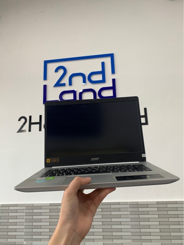 Laptop Acer Aspire A514-53G - i5 1035G1 - 8GB/512GB - Màu bạc - Pin 75% - Ngoại hình: 97% - Màn ám xanh - Kèm sạc