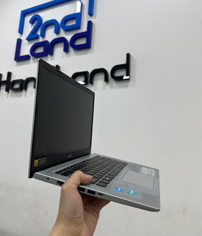 Laptop Acer Aspire A514-54 - i3 1115G4 - Ram 8/256GB SSD - Pin 63% - Màu bạc - Ngoại hình 97% - Màn ám nhẹ - Kèm sạc