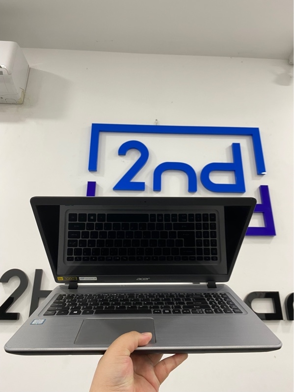 Laptop Acer Aspire A515-53 - i5-8265 - 4/240GB SSD - Màu bạc - Pin 63% - Ngoại hình 97% - Máy trầy viền, , màn ám vàng , tối viền , phản quang , hằn phím - Kèm sạc