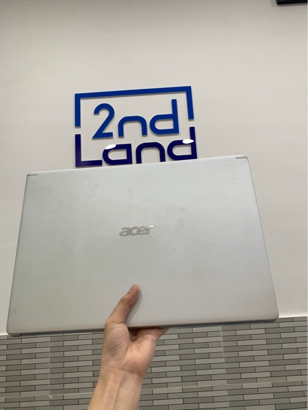 Laptop Acer Aspire A515-54 - i5-10210U - Ram 8GB/ SSD 512GB - Màu trắng - Pin 75% - Ngoại hình: 96% - bung bản lề, lỏng chân sạc, màn ám hồng + phản quan - Kèm sạc - SP KHÔNG BẢO HÀNH