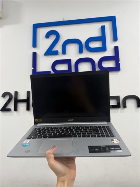 Laptop Acer Aspire A515-55 - i5 1035G1 - 8/512GB SSD - Màu bạc - Pin 95% - Ngoại hình 97% - Màn ám hồng , tối góc , màn trầy , máy trầy xước - Kèm sạc 2