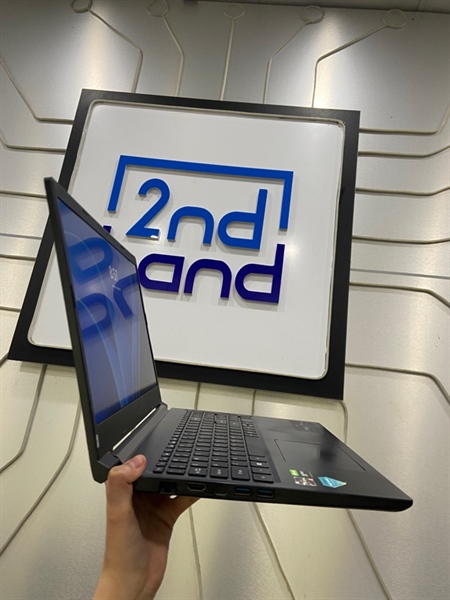 Laptop Acer Aspire A715-41G - Ryzen 5-3550H - GTX 1650Ti - Ram 16/512GB SSD - Pin 76% - Màu đen - Ngoại hình: 97% - Cấn sườn nhẹ, loa rè lúc nóng máy - Body - Kèm sạc 2