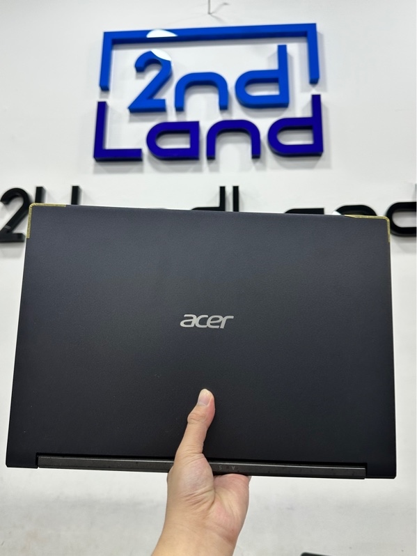 Laptop Acer Aspire A715-42G - 60Hz - Ryzen 5 5500U/GTX 1650 - Ram 8/256GB SSD - Pin 79% - Màu đen - Ngoại hình 97% - màn ám phản quang, hư touchpad - Kèm Sạc