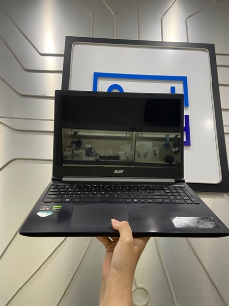 Laptop Acer Aspire A715-42G - AMD Ryzen 5 5500U - Ram 8/256GB SSD - GTX 1650 - Pin 97% - Màu đen - Ngoại hình: 98% - FullBox 1