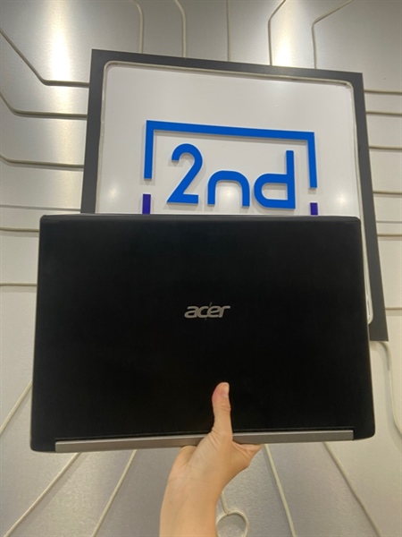 Laptop Acer Aspire A715-72G - i5-8300H - Ram 8/128GB SSD - GTX 1050 - Pin chai - Màu đen - Ngoại hình: 97% - Loa rè, phím linh kiện, phím lún nhiều, liệt phím O, màn đốm phản quang, cấm góc , mất cảm touchpad - Kèm sạc
