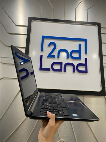 Laptop Acer Aspire A715-72G - i5-8300H - Ram 8/128GB SSD - GTX 1050 - Pin chai - Màu đen - Ngoại hình: 97% - Loa rè, phím linh kiện, phím lún nhiều, liệt phím O, màn đốm phản quang, cấm góc , mất cảm touchpad - Kèm sạc 2