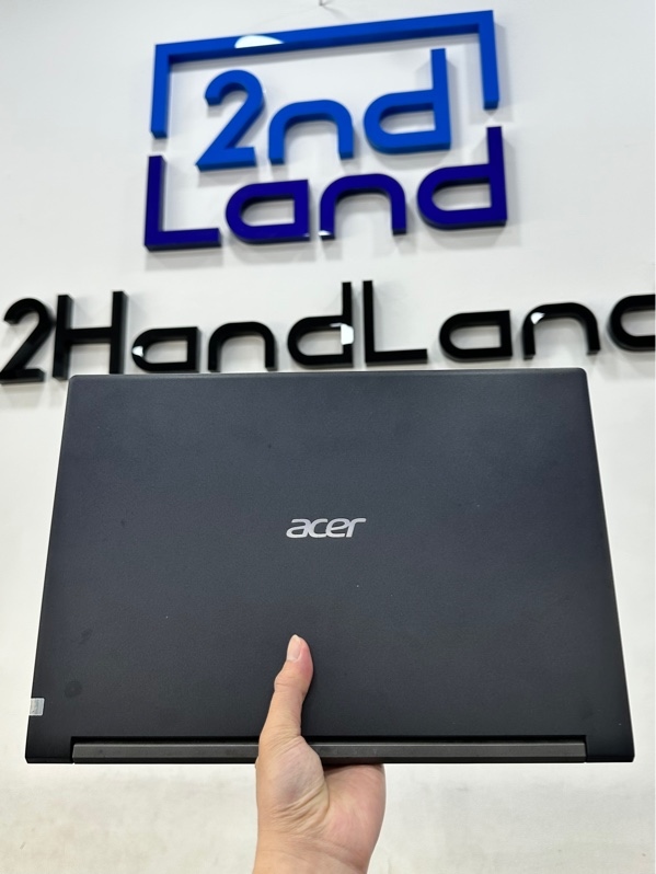 Laptop Acer Aspire A715-75G - i5 10300H - Ram 8/512GB SSD (51%) - GTX 1650 - Pin 55% - Màu đen - Ngoại hình 97% - Màn ám hồng, trầy touchpad - Kèm box + Sạc
