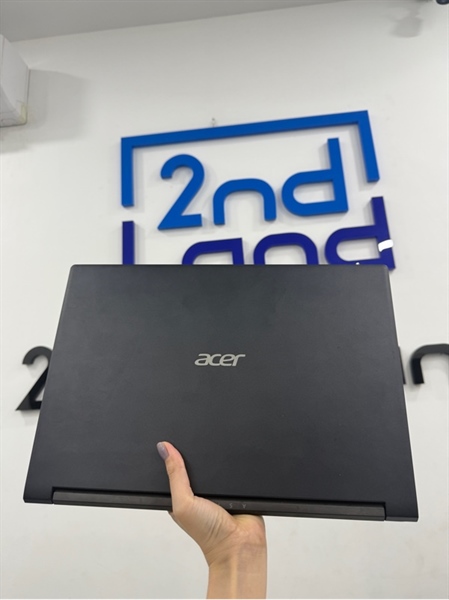 Laptop Acer Aspire-A717-42G - AMD Ryzen 5-5500U - Ram 16/512GB - GTX 1650 - Màu đen - Pin 68% - Ngoại hình 98% - Màn ám hồng nhẹ - Kèm sạc