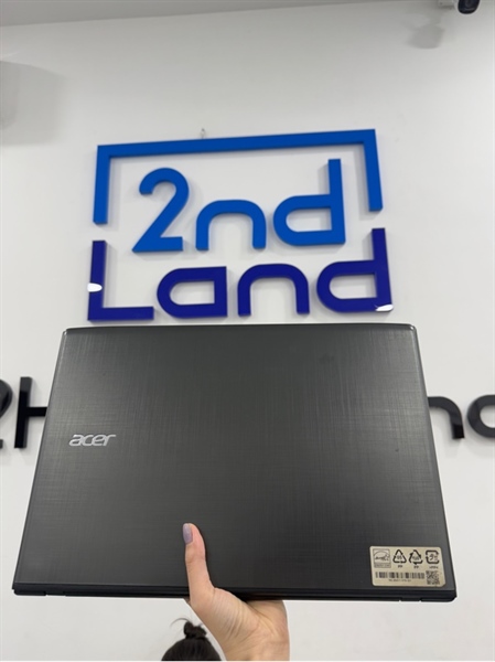 Laptop Acer Aspire E5-576G - i5 8250U - 8/256GB SSD - 1TB HDD - Màu đen - Pin thay new - Ngoại hình 97% - Màn hồng , phản quang - Kèm sạc