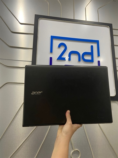 Laptop Acer Aspire E5-576G - i5-8250U - Ram 12GB Geforce MX130 SSD 256GB HDD500GB - Pin 70% - Màu đen - Ngoại hình: 98% - Body - Kèm sạc