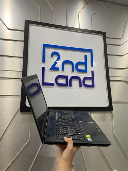 Laptop Acer Aspire E5-576G - i5-8250U - Ram 12GB Geforce MX130 SSD 256GB HDD500GB - Pin 70% - Màu đen - Ngoại hình: 98% - Body - Kèm sạc 2