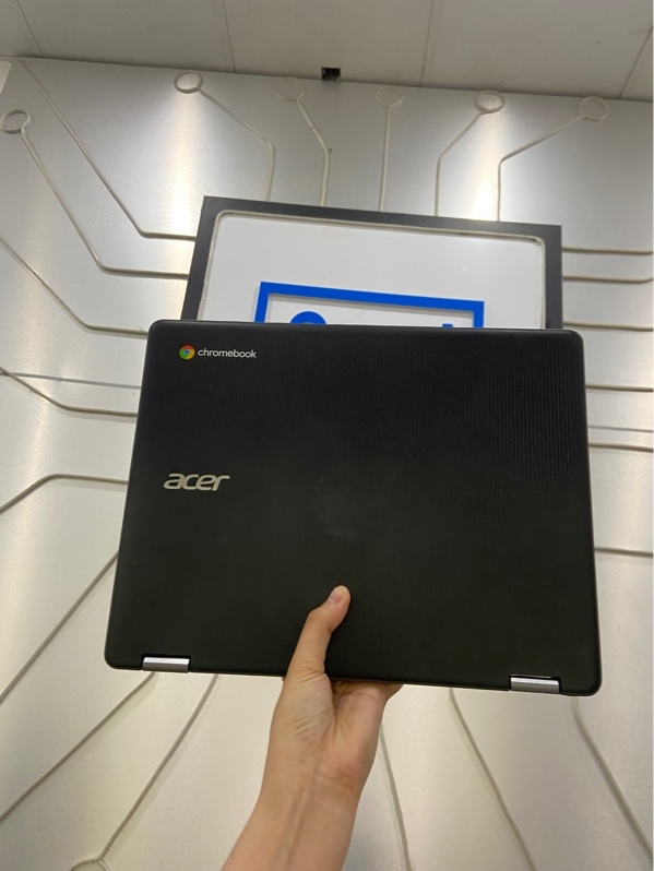 Laptop Acer Chromebook N20Q11 - Intel Pentium Silver N600 - Ram 8/64GB - Màu đen - Ngoại hình: 97% - Màn ám vàng - Kèm sạc