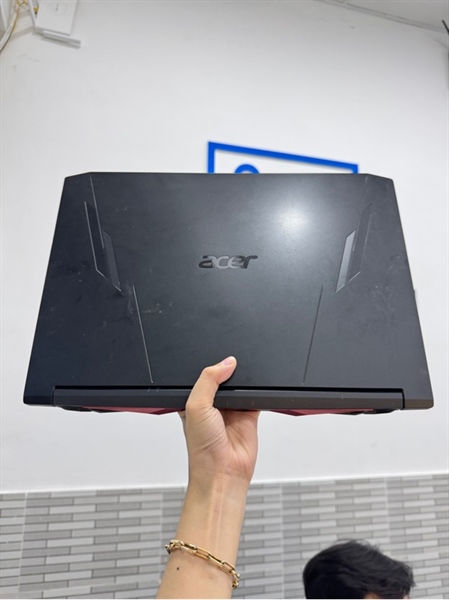 Laptop Acer Nitro 5(A515) - RTX 3050 4GB - i7-11800H - 8/512GB SSD - Màu đen - Pin 62 - Ngoại hình 97% - phản quang ám vàng nhẹ mất mic+camera - Kèm Sạc