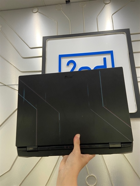 Laptop Acer Nitro 5 AN5 15-58 - 144HZ - i5-12500H - Ram 16/512GB SSD - RTX 3050 - Pin 78% - Màu đen - Ngoại hình: 98% - Dán màn - Kèm sạc