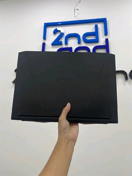 Laptop Acer Nitro 5 AN515-45 - AMD Ryzen 5 - 5600H/GTX1650 - Ram 16/512 GB SSD - Pin 89% - Màu đen - Ngoại hình 97.5% - Màn ám rộp - Kèm sạc