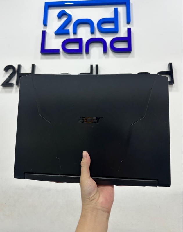 Laptop Acer Nitro 5 AN515-45 - Màn 144hz - Ryzen 5 5600H/GTX 1650 - Ram 16/512GB SSD - Pin 84% - Màu đen - Ngoại hình 97% - Màn ám phản quang - Kèm sạc