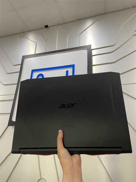 Laptop Acer Nitro 5 AN515-55 - i5-10300H - GTX 1650 Ti - Ram 16/512GB SSD - Pin 87% - Màu đen - Ngoại hình: 98% - Màn in phím - Kèm sạc