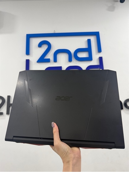 Laptop Acer Nitro 5 (AN515-57) - i5 11400H - 16/512GB SSD - RTX 3050 - Màu đen - Pin 75% - Ngoại hình 97% - Màn ám hồng , 1 chấm phản quang - Kèm sạc 180W