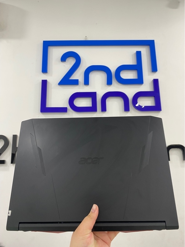 Laptop Acer Nitro 5 AN515-57 - i7-11800H - Ram 8GB/SSD 512GB - Card GeForce RTX 3050 - FHD - 144Hz - Màu đen- Pin 73% - Ngoại hình 97% - phím mòn ,viền trầy cấn góc , màn ám hồng , màn trầy , đốm phản quang, tối viền - Kèm sạc