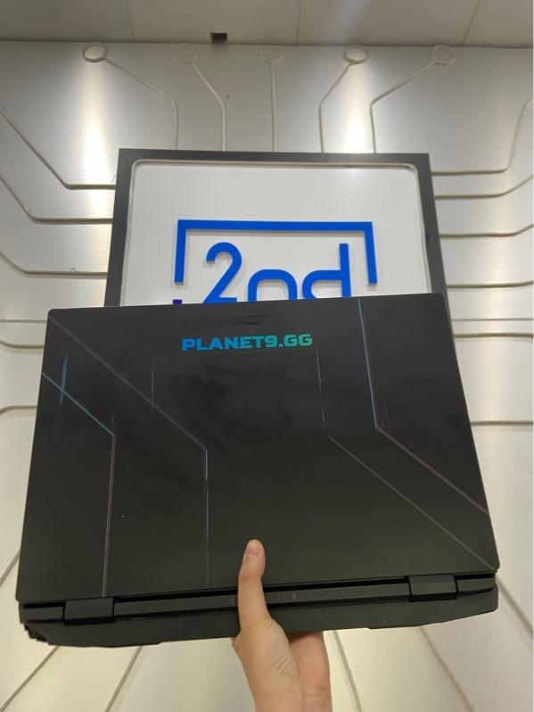 Laptop Acer Nitro 5 AN515-58 - Chip I7 12700H - Ram 16/512GB - RTX 3050 - Pin 82% - Màu đen - Ngoại hình: 96% - Màn ám hồng, máy bể vỏ 2 góc - Kèm sạc