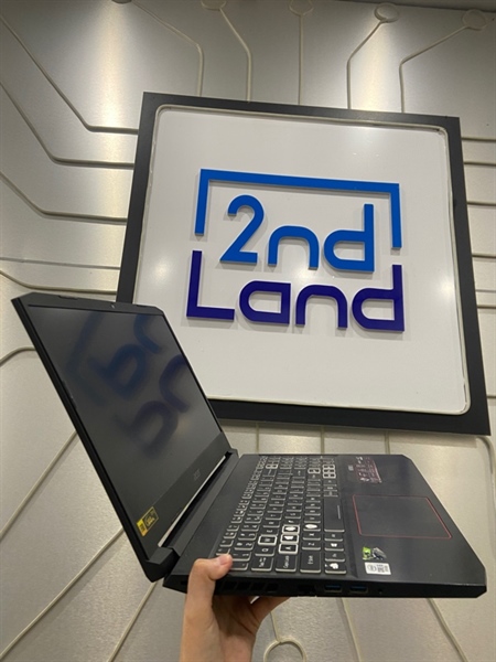 Laptop Acer Nitro 5 - i5-10300H - Ram 16GB RTX 2060 6G SSD 512GB - Pin 79% - Màu đen - Ngoại hình: 98% - Phím tróc sơn, loa rè nhẹ - Kèm sạc 2