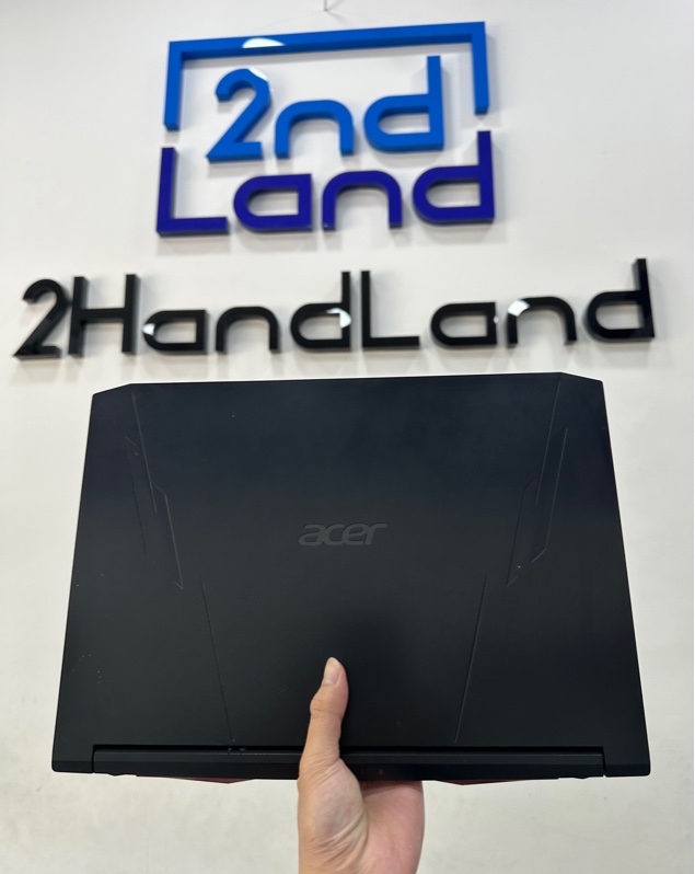 Laptop Acer Nitro 5 - i5 11400H - Card 3050 - 16/512 GB SSD - Pin 80% - Màu đen - Ngoại hình 97% - Màn ám rộp phím - Kèm sạc