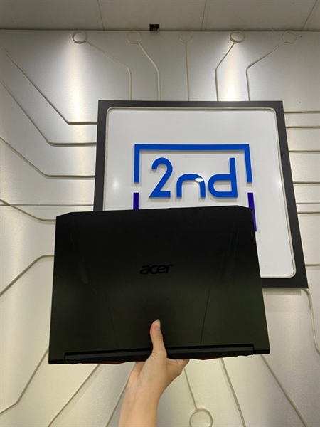 Laptop Acer Nitro 5 - i5-11400H - Ram 16/512GB SSD - RTX 3050 Ti - Pin 88.1% - Màu đen - Ngoại hình: 98% - Hư loa trái - Kèm sạc
