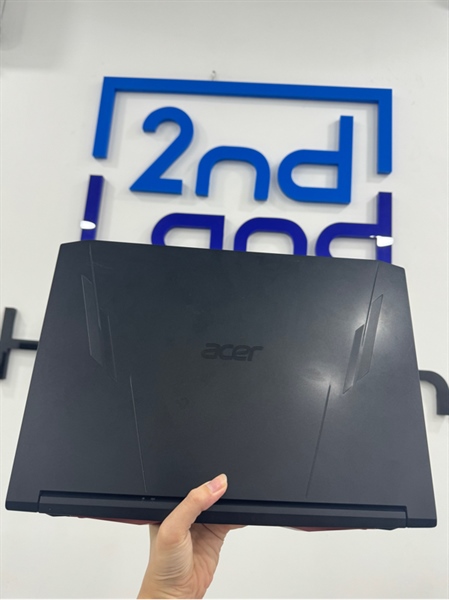 Laptop Acer Nitro 5 - i7 11800H - Card RTX 3050Ti - 16/512GB SSD - Màu đen - Pin 75% - Ngoại hình 97% - Kèm sạc