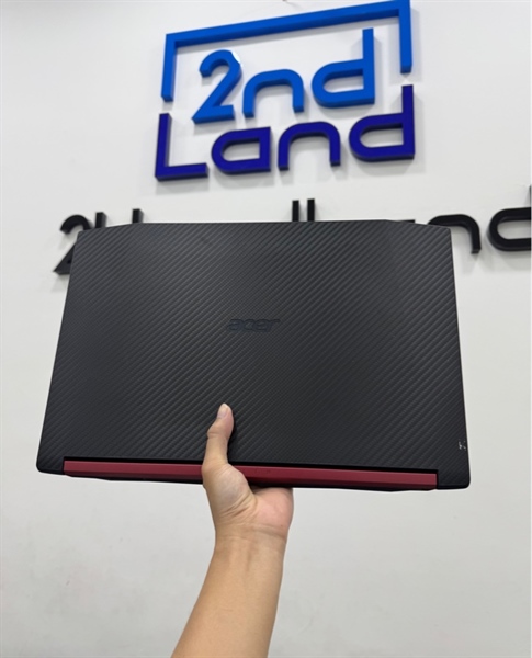 Laptop Acer Nitro 515-52 - i7 8750H/GTX 1050Ti - Ram 8/120GB SSD , 1TB HDD - Pin chai - Màu đen - Ngoại hinh 97% - màn ám phản quang - Kèm sạc