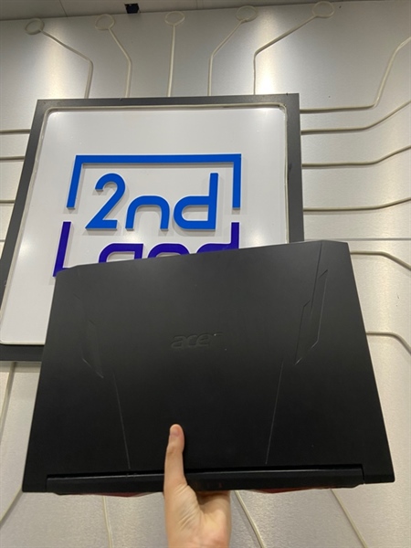 Laptop Acer Nitro 515-57 - i5-11400H - Ram 16/512GB SSD - RTX 3050 - Pin 77% - Màu đen - Ngoại hình: 98% - Kèm sạc