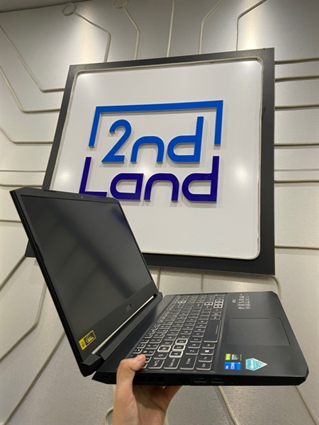 Laptop Acer Nitro 515-57 - i5-11400H - Ram 16/512GB SSD - RTX 3050 - Pin 77% - Màu đen - Ngoại hình: 98% - Kèm sạc 2
