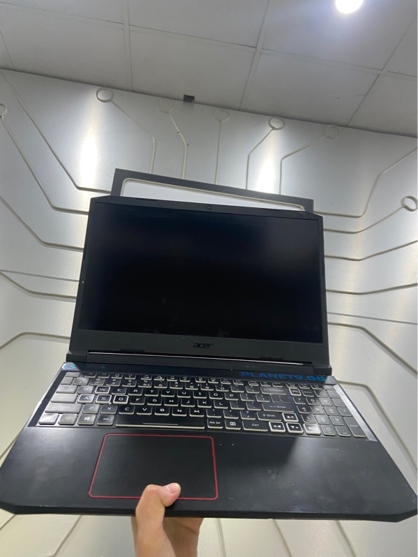 Laptop Acer Nitro AN515-44 - AMD Ryzen 5 4600H - NVIDIA GEFORCE GTX 1650 - Ram 8/512GB - 144Hz - Pin 52% - Màu đen - Ngoại hình: 97% - Màn phản quang, màn ám hồng, mic nhỏ, xước, cấn bể 2 góc bàn phím - Kèm sạc