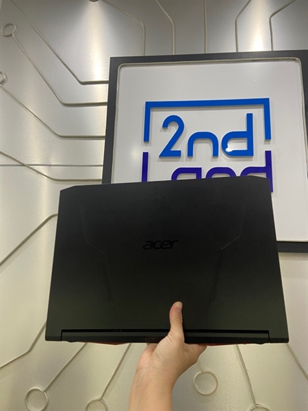 Laptop Acer Nitro AN515-45 - AMD Ryzen 7 5800H - GTX 3060 - Ram 16/512GB - Pin 86% - Màu đen - Ngoại hình: 97% - Màn 1 đốm phản quang, in phím nhẹ - Kèm sạc