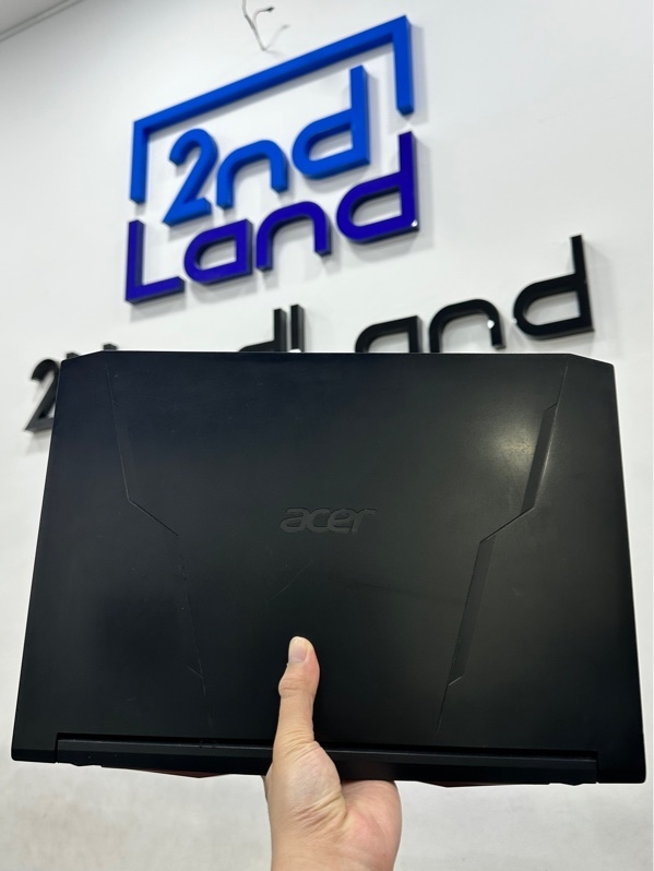 Laptop Acer Nitro AN515-45 - Ryzen 5 5600H/GTX 1650 - Ram 16/512GB SSD (93%) - Pin 75% - Màu đen - Ngoại hình 97% - Màn ám hằn phím phản quang - Kèm sạc