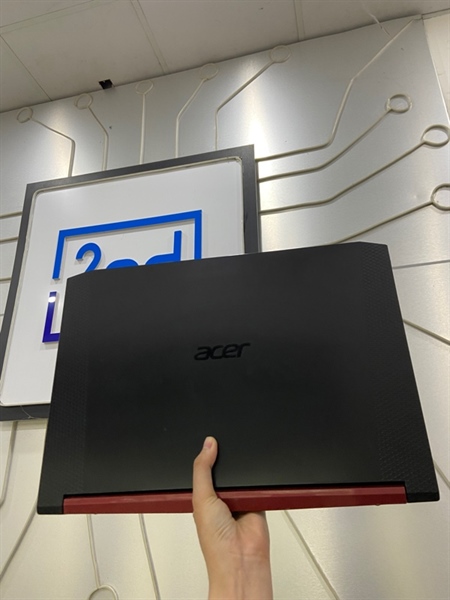 Laptop Acer Nitro AN515-54 - i5-8300H - GTX 1050 - Ram 8/256GB - Pin 88% - Màu đen - Ngoại hình: 97% - Bản lề yếu, màn in phím, phím cứng - Kèm sạc