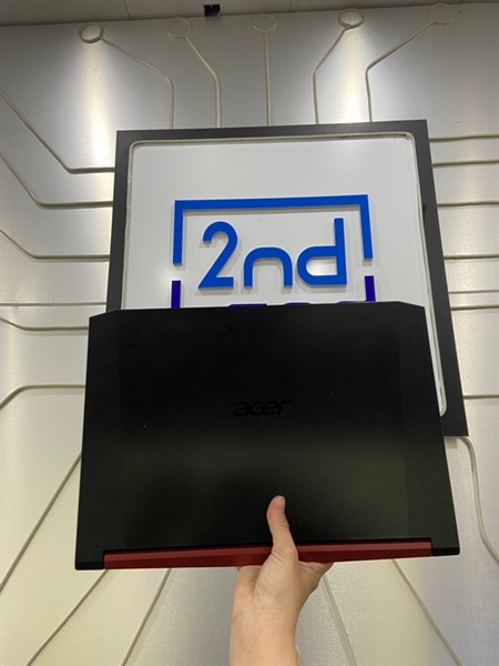 Laptop Acer Nitro AN515-54 - i5-9300H - GTX 1650 - Ram 8/240GB SSD - Pin 60% - Màu đen - Ngoại hình: 97% - Màn ám viền vàng nhẹ - Kèm sạc