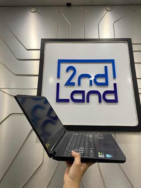 Laptop Acer Nitro AN515-55 - i5-10300H - Ram 8GB GTX 1650 Ti - SSD 512GB - Pin 73% - Màu đen - Ngoại hình: 98% - Kèm sạc 2