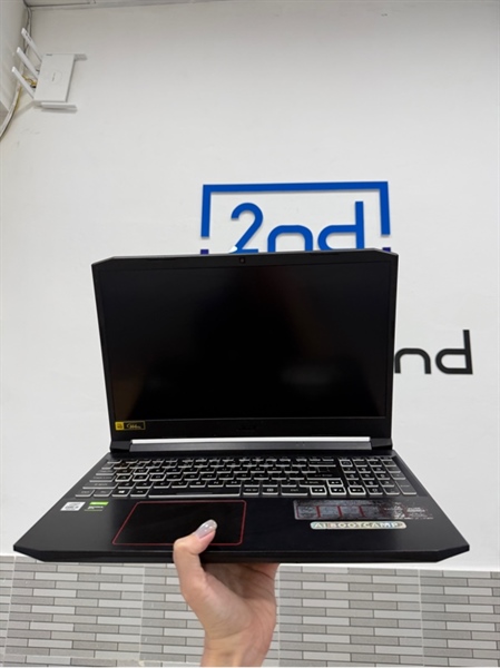 Laptop Acer nitro AN515-55 - i5-103OOH - 16/500GB - SSD - 512 SSD - GTX1650 - Màu đen - Pin 80% - Ngoại hình 98% - Màn rộp - Kèm sạc 2