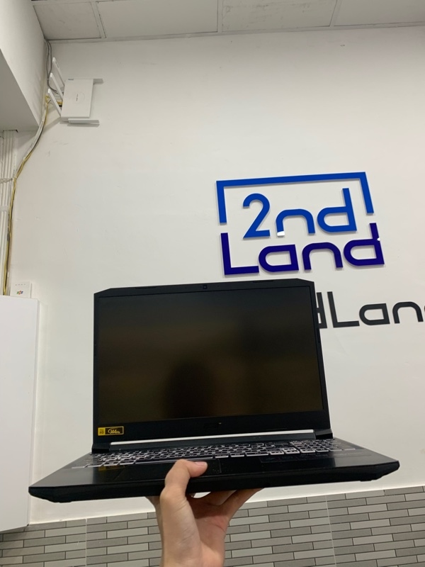 Laptop Acer Nitro AN515 57 - i5-11400H - Ram 16GB/512GB SSD - RTX 3050 4GB - Màu đen - Pin 70% - Ngoại hình: 97% - Kèm sạc