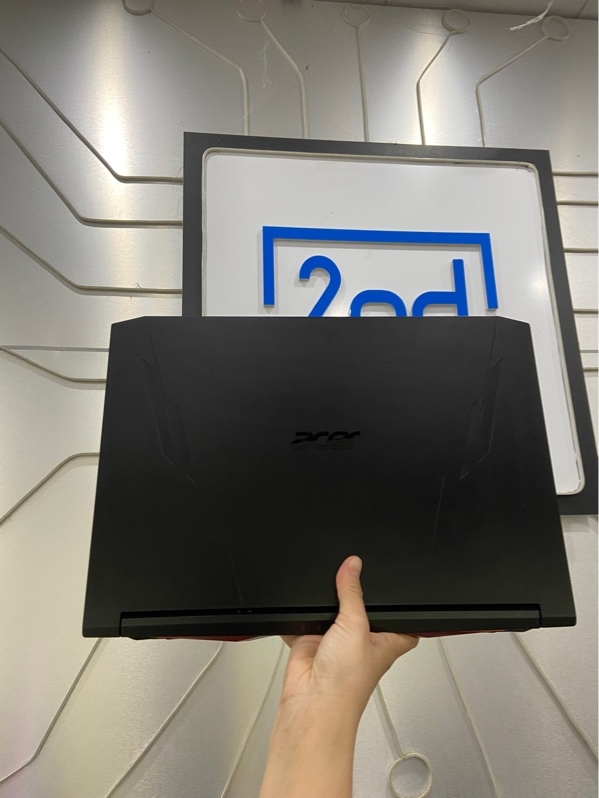 Laptop Acer Nitro AN515-57 - i5-11400H - Ram 8/512GB - GTX 3050 - Pin 87% - Màu đen - Ngoại hình: 97% - Kèm sạc