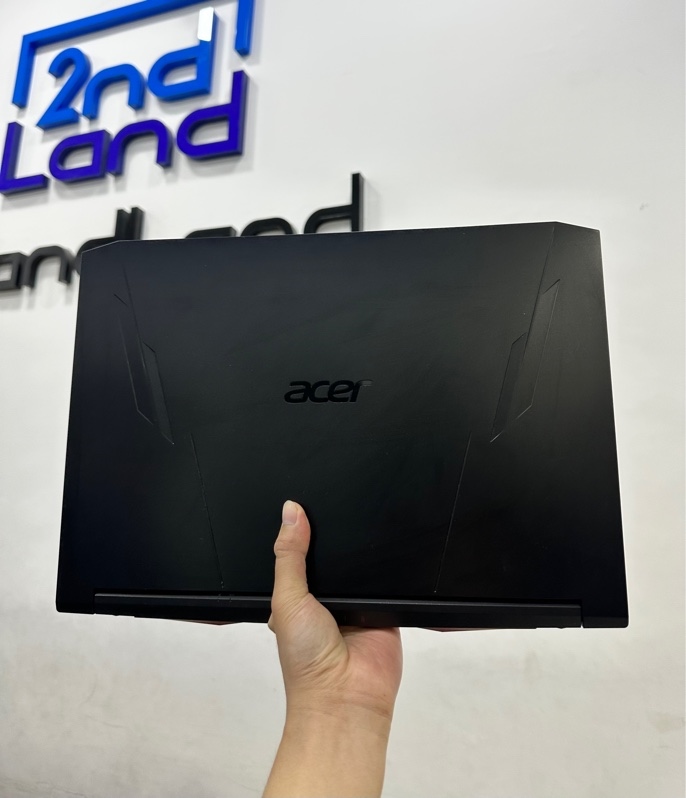 Laptop Acer nitro AN515-57 - i5 11400H/ RTX 3050 - Ram 16/512GB SSD - Pin 77% - Màu đen - Ngoại hình 97% - Màn ám 2 vệt phản quang - Kèm sạc