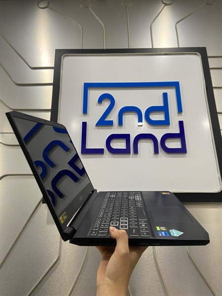 Laptop Acer Nitro AN515-57 - i7-11800H - Ram 16/512GB SSD - Pin 75% - Màu đen - Ngoại hình: 98% - Mất card VGA -, 1 chấm phản quang - Kèm sạc 2