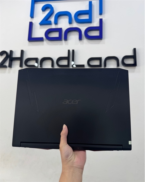 Laptop Acer Nitro AN515-57 - i7 11800h/RTX 3050ti - 16/512GB SSD - Pin 75% pin yếu - Màu đen - Ngoại hình 97% - Kèm sạc