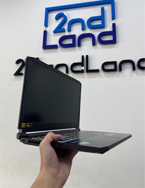 Laptop Acer Nitro AN515-57 - i7 11800h/RTX 3050ti - 16/512GB SSD - Pin 75% pin yếu - Màu đen - Ngoại hình 97% - Kèm sạc 1