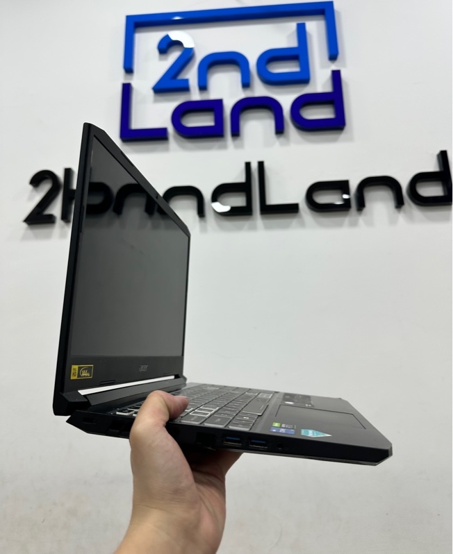 Laptop Acer Nitro AN515-57 - Màn 144Hz - i5 11400H - Ram 8/ 512GB SSD (94%) nóng 60 độ - RTX 3050 - Pin 63% - Màu đen - Ngoại hình 97% - Màn ám rộp, nứt bể góc nhẹ - Kèm sạc hở