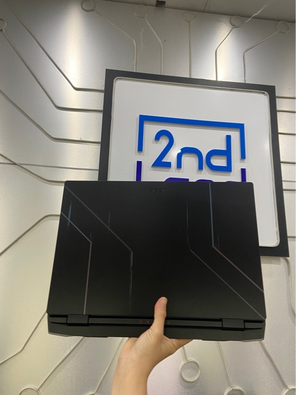 Laptop Acer Nitro AN515-58 - Core i5-12500H - Card GTX 3050 - Ram 8/512 GB SSD - Pin 77% - Màu đen - Ngoại hình: 98% - Kèm sạc