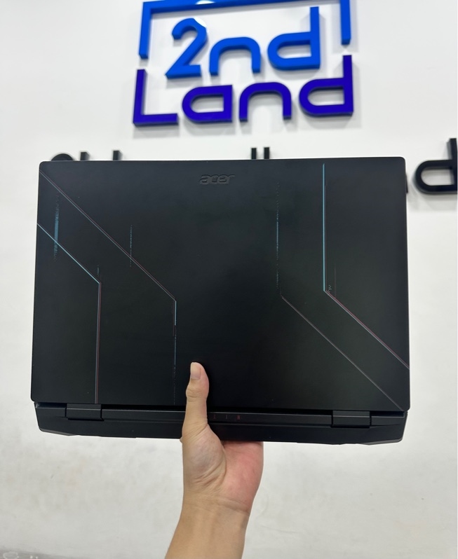 Laptop Acer Nitro AN515-58 - i5 12500H/RTX 3050 - Ram 8/512GB SSD - Pin 92% - Màu đen - Ngoại hình 97% - Mẻ nứt khung nhẹ xíu - Fullbox